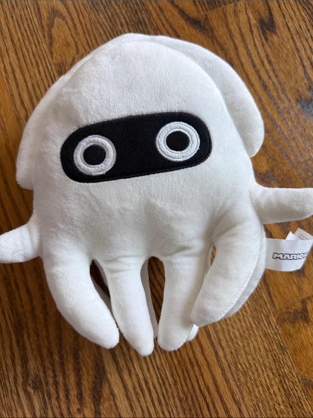 Mario kart Blooper Plush